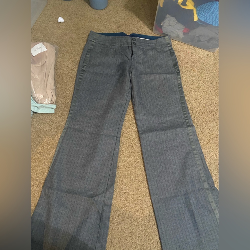 American Eagle womens dress pants striped size 6